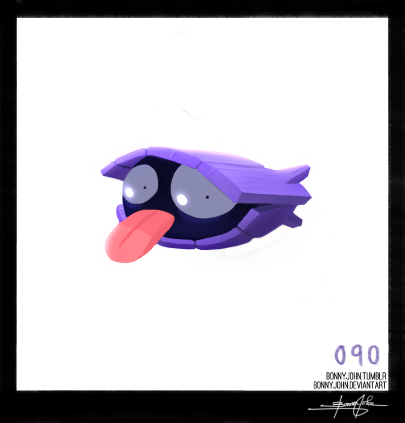 Illustration for article titled Slurppppp! Shellder, Pokemon One a Day!